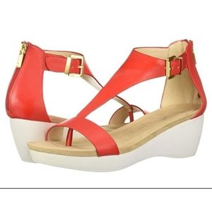 kenneth cole red sandals